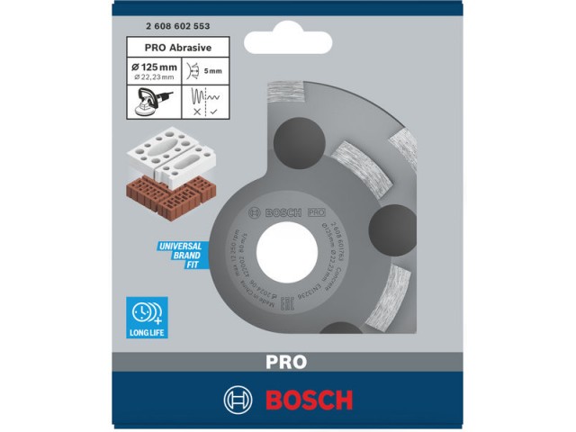 Lončasti brus Bosch PRO Abrasive, 2608602553